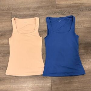 Set of 2 Reitmans double lined tanks.